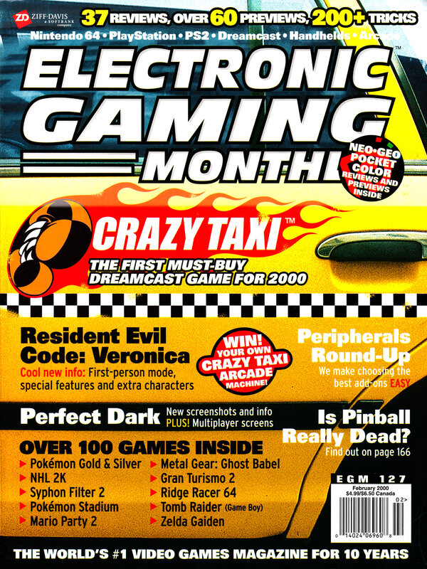 Electronic Gaming Monthly Issue 127 (February 2000) cover
